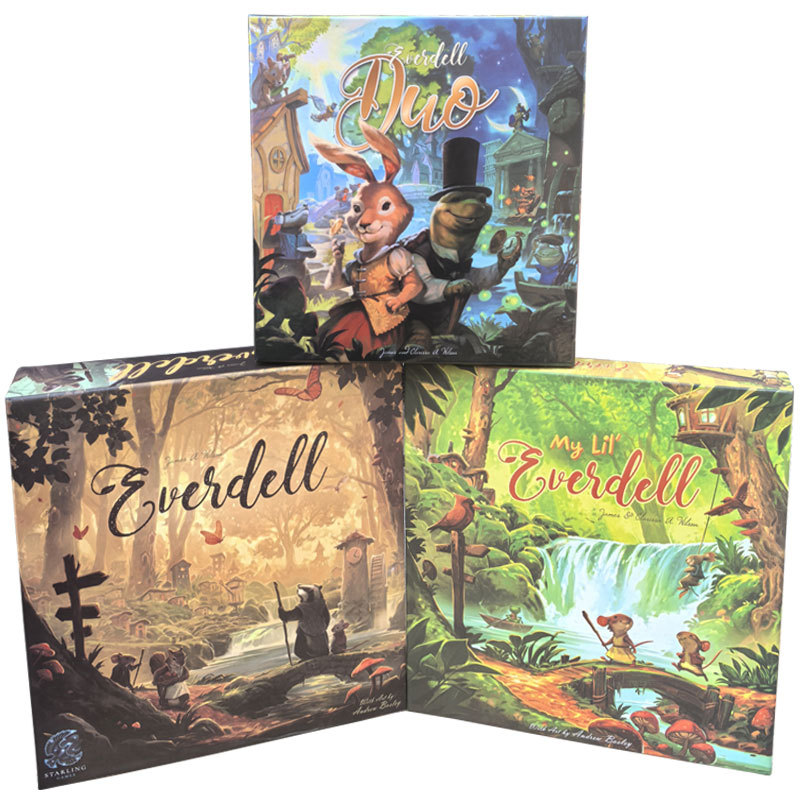 Board Game English For Kids - Fantasy Animal City Strategy Board Game