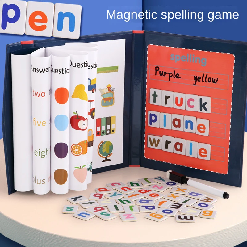 1pc Magnetic Alphabet Spelling - đánh giá và giá Board Game English For Kids