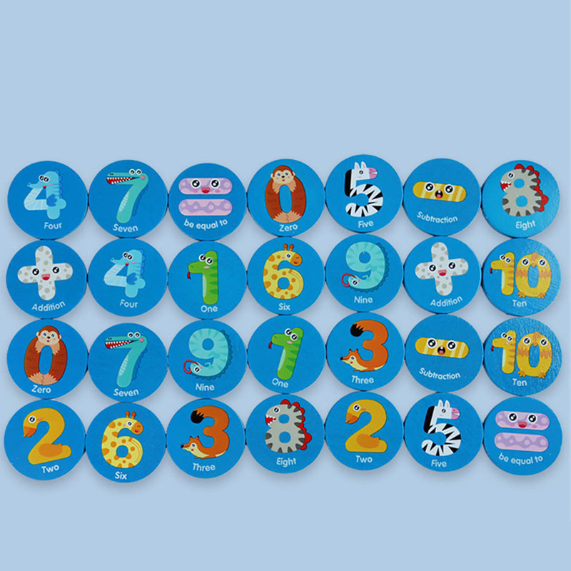 Kids Educational Wooden Memory - đánh giá và giá Board Game Word