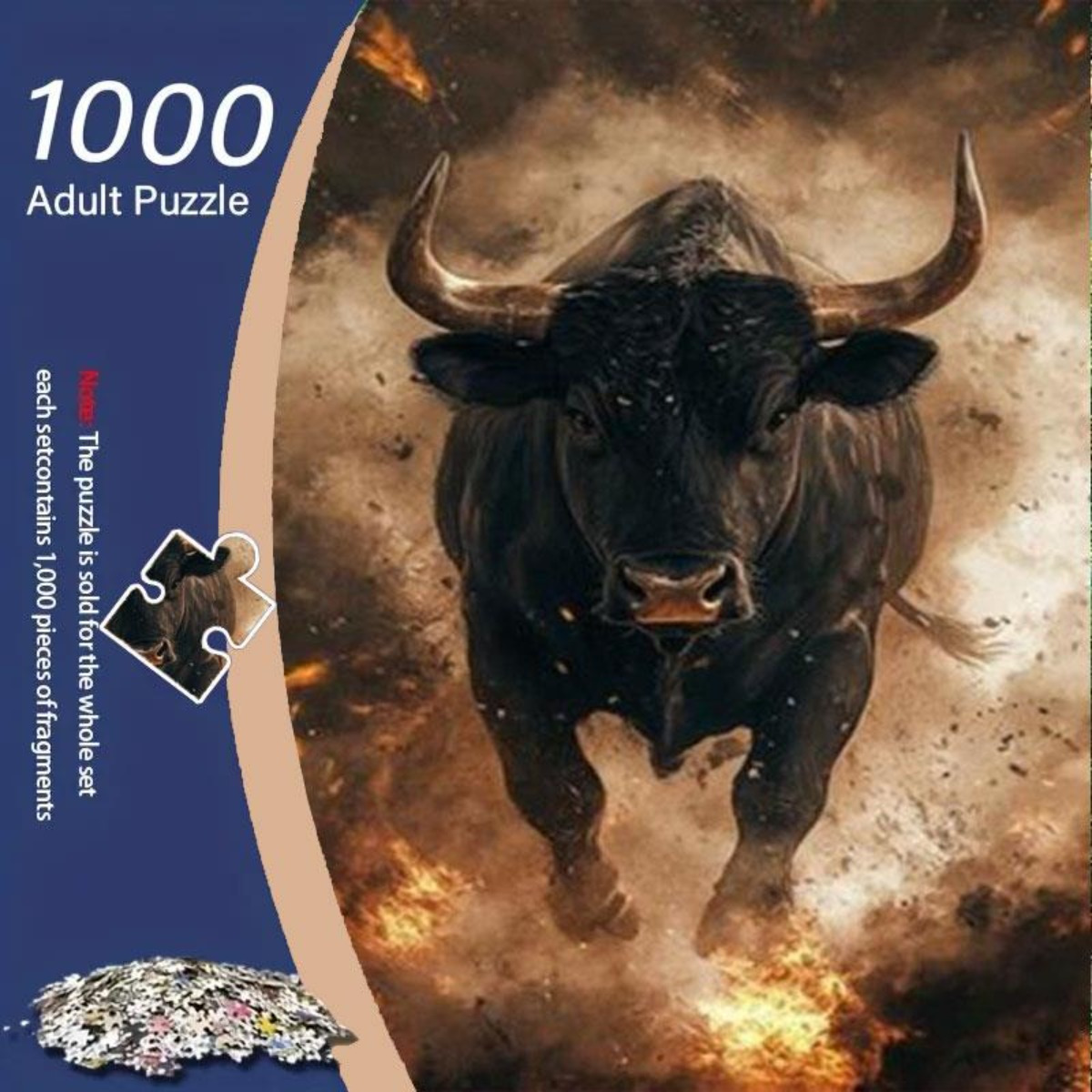 1000pcs Adult Puzzle - Blazing - đánh giá và giá Jigsaw Puzzle Adult