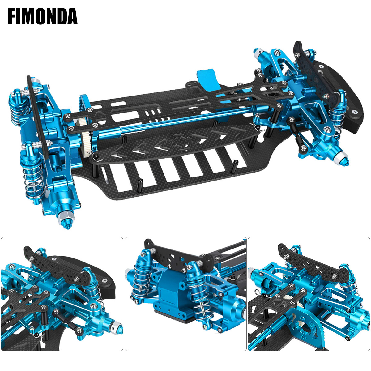 Aluminum & Carbon Fiber Frame  - đánh giá và giá Tamiya Model Rc Car