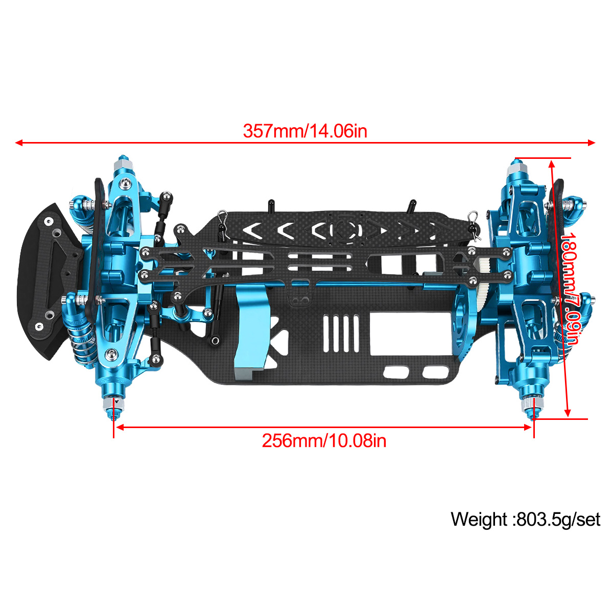Aluminum & Carbon Fiber Frame  - đánh giá và giá Tamiya Model Rc Car