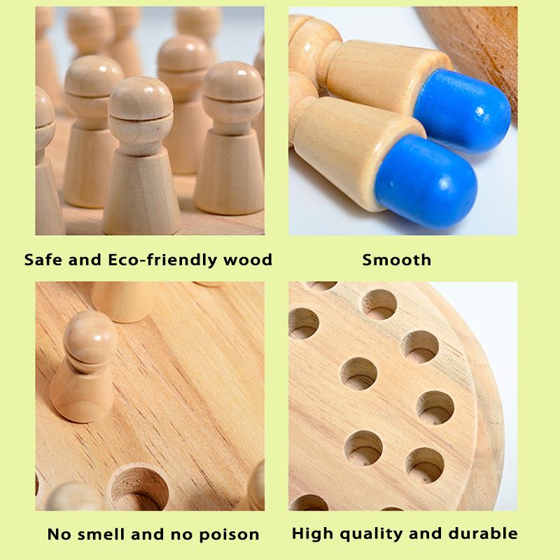 Wooden Puzzle Toys  Montessori - đánh giá và giá Board Game Word