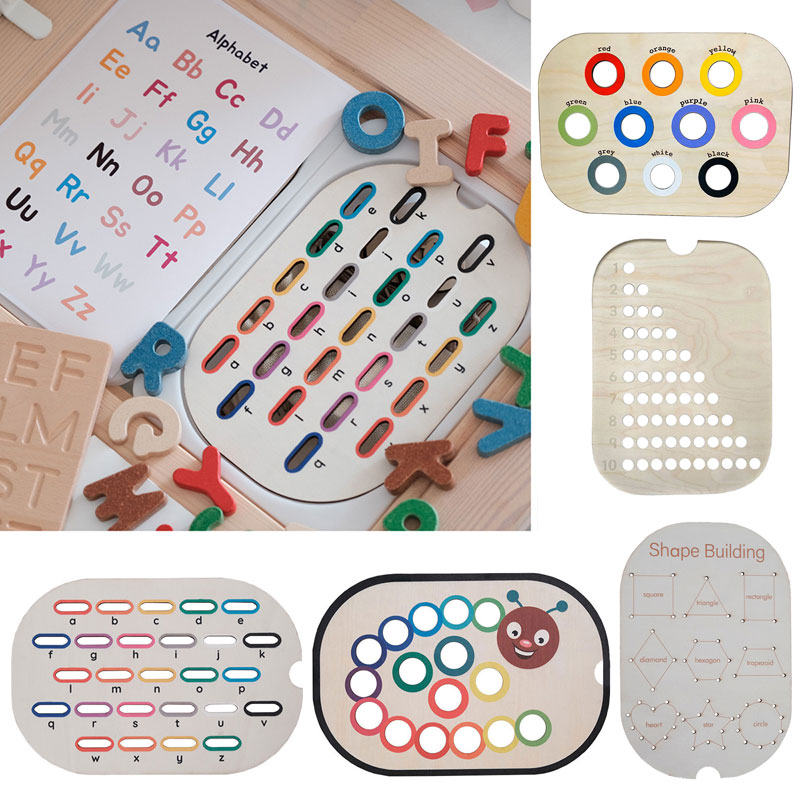 Children Montessori Games Fine - đánh giá và giá Board Game Word